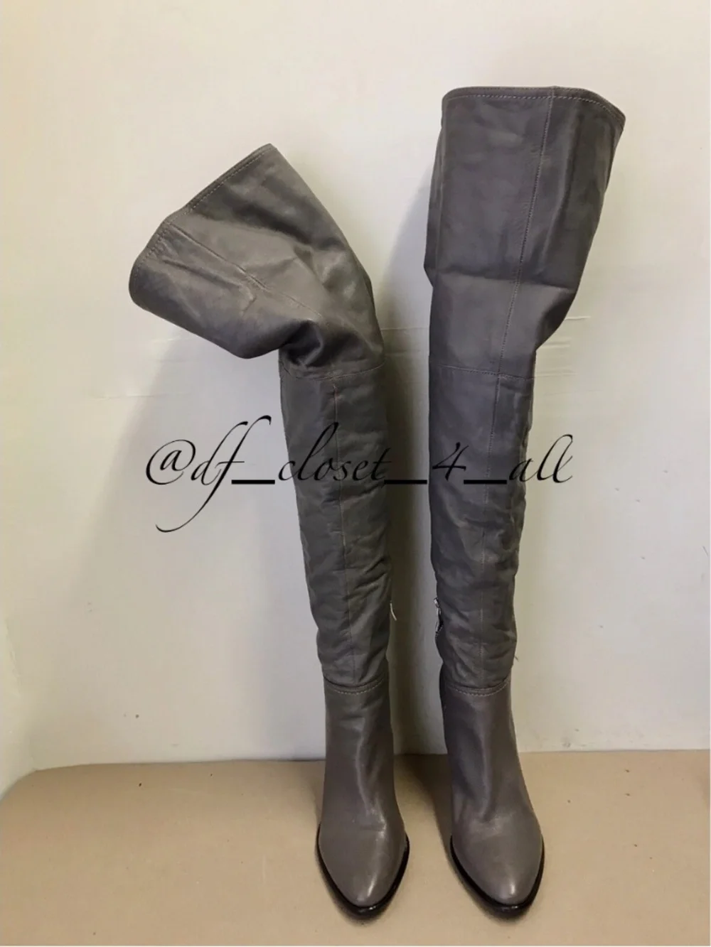BCBGeneration Leather Over the Knee Boot